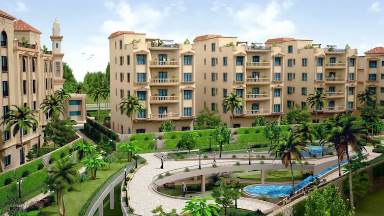 عمارات سكنية في حي الأندلس بالتجمع الخامس